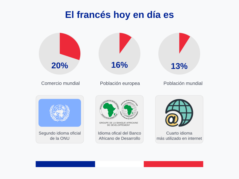 Estadísticas idioma francés